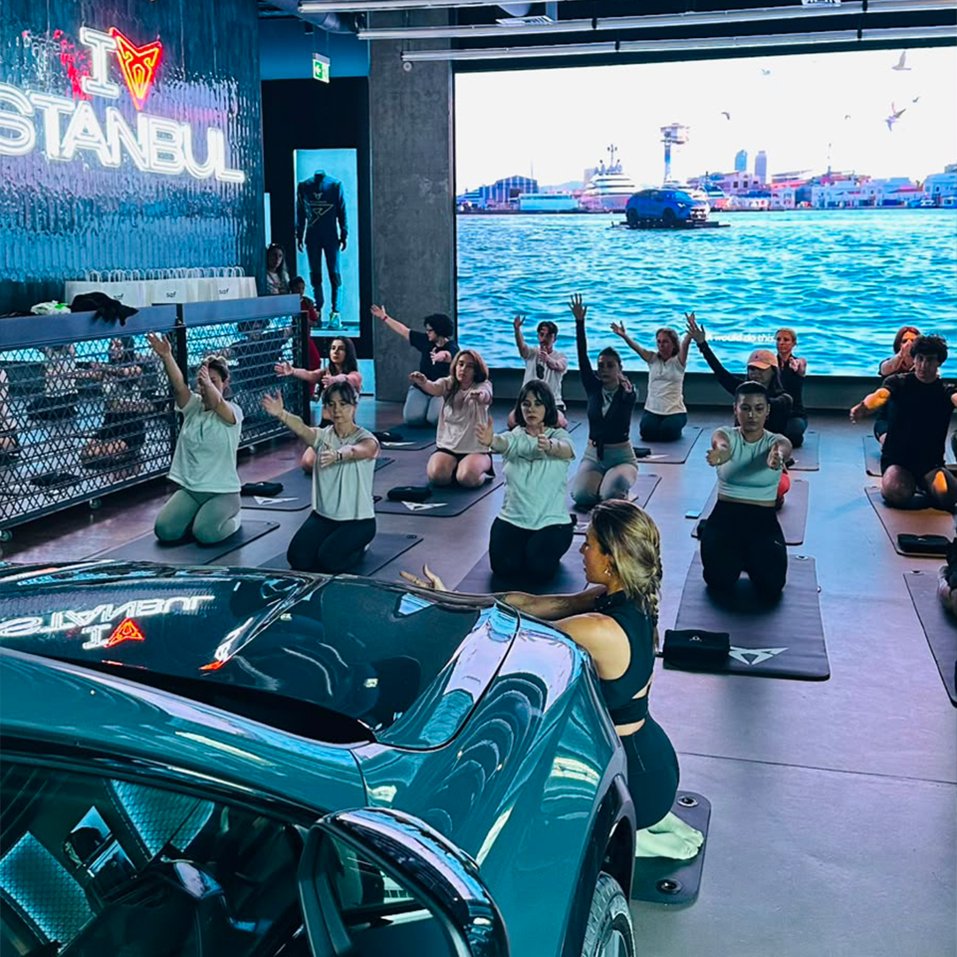CUPRA Power Yoga & Matcha Day